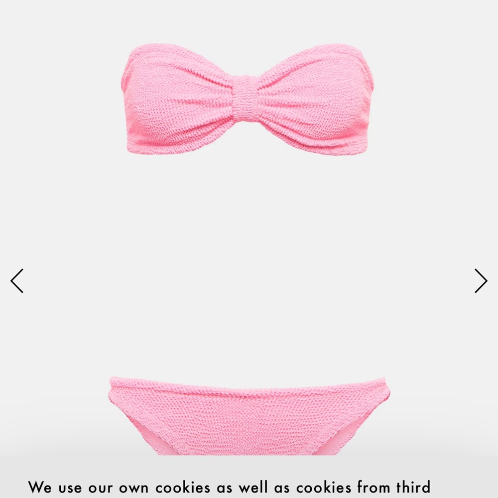 Hunza G Soft Pink Swimwear